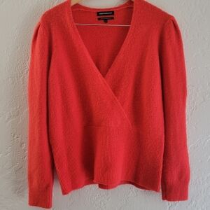 Something Navy Surplice Alpaca Sweater Large